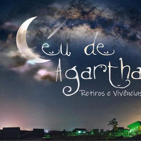 Hotel CÉU DE AGARTHA Retiros e Vivências Alto Paraíso de Goiás Exterior foto