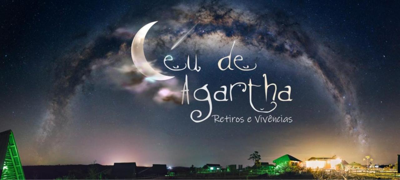 Hotel CÉU DE AGARTHA Retiros e Vivências Alto Paraíso de Goiás Exterior foto